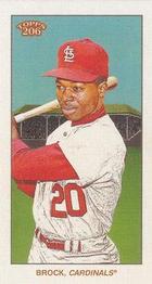2020 Topps 206 #NNO Lou Brock Front