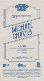 2020 Topps 206 #NNO Michael Chavis Back