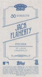 2020 Topps 206 #NNO Jack Flaherty Back