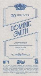 2020 Topps 206 #NNO Dominic Smith Back