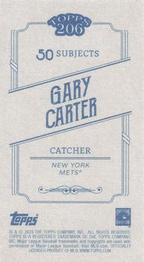 2020 Topps 206 #NNO Gary Carter Back