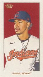 2020 Topps 206 - Piedmont #NNO Francisco Lindor Front