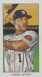 2020 Topps 206 - Sweet Caporal #NNO Carlos Correa Front