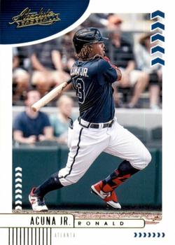 2020 Panini Absolute #9 Ronald Acuna Jr. Front