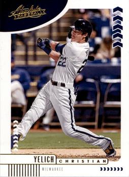 2020 Panini Absolute #20 Christian Yelich Front