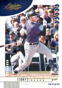 2020 Panini Absolute #38 Trevor Story Front