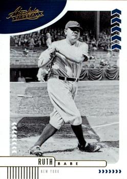 2020 Panini Absolute #90 Babe Ruth Front