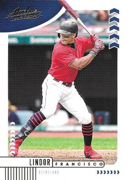 2020 Panini Absolute #96 Francisco Lindor Front