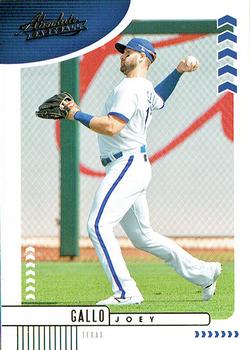2020 Panini Absolute #99 Joey Gallo Front