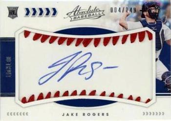 2020 Panini Absolute #156 Jake Rogers Front