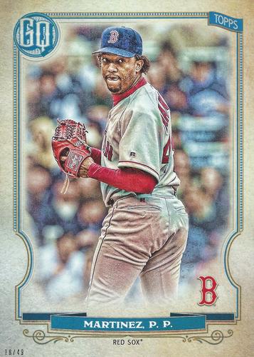 2020 Topps Gypsy Queen 5x7 #313 Pedro Martinez Front