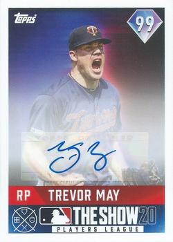 2020 Topps On-Demand Set 8: MLB The Show - Autographs #19A Trevor May Front
