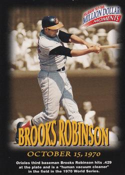 1997-98 Fleer Million Dollar Moments - Exchange #5 Brooks Robinson Front