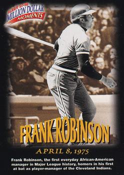 1997-98 Fleer Million Dollar Moments - Exchange #11 Frank Robinson Front