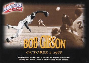 1997-98 Fleer Million Dollar Moments - Exchange #31 Bob Gibson Front