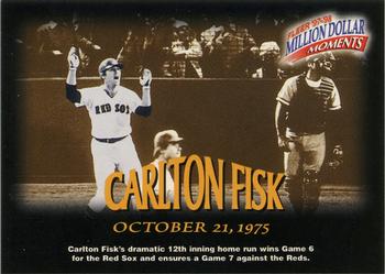 1997-98 Fleer Million Dollar Moments - Exchange #41 Carlton Fisk Front