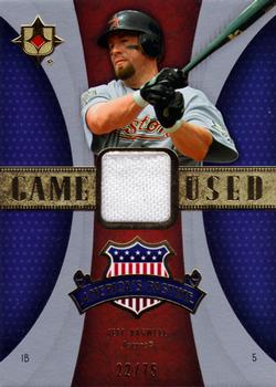 2007 Upper Deck Ultimate Collection - America's Pastime Memorabilia #PM-BJ Jeff Bagwell Front