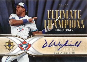 2007 Upper Deck Ultimate Collection - Ultimate Champions Signatures #UCS-DW Dave Winfield Front