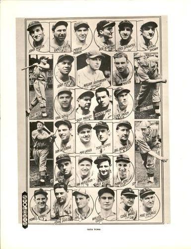 1972-73 TCMA 1940 Sporting Life Team Composites #NNO St. Louis Cardinals Front