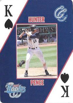 2007 Corpus Christi Hooks Playing Cards #K♠ Hunter Pence Front