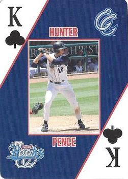 2007 Corpus Christi Hooks Playing Cards #K♣ Hunter Pence Front