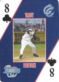 2007 Corpus Christi Hooks Playing Cards #8♣ Troy Patton Front