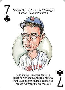 2007 Hero Decks Boston Red Sox World Champions Baseball Heroes Playing Cards #7♣ Dominic 