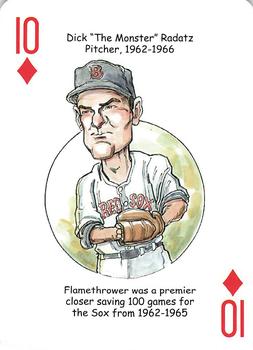 2007 Hero Decks Boston Red Sox World Champions Baseball Heroes Playing Cards #10♦ Dick 