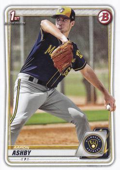2020 Bowman - Prospects #BP-57 Aaron Ashby Front