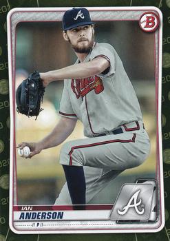 2020 Bowman - Prospects Camo #BP-97 Ian Anderson Front