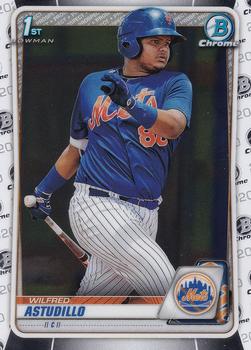 2020 Bowman - Chrome Prospects #BCP-37 Wilfred Astudillo Front