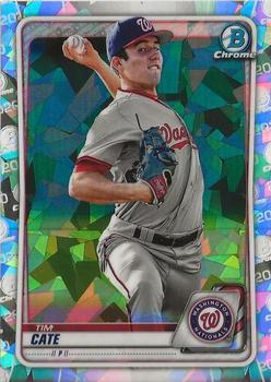 2020 Bowman - Chrome Prospects Atomic Refractor #BCP-83 Tim Cate Front
