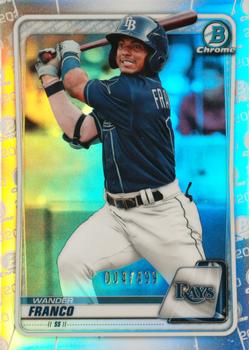 2020 Bowman - Chrome Prospects Refractor #BCP-1 Wander Franco Front