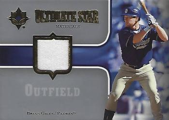 2007 Upper Deck Ultimate Collection - Ultimate Star Materials #SM-BG Brian Giles Front