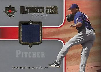 2007 Upper Deck Ultimate Collection - Ultimate Star Materials #SM-FL Francisco Liriano Front