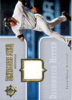2007 Upper Deck Ultimate Collection - Ultimate Star Materials #SM-FT Frank Thomas Front