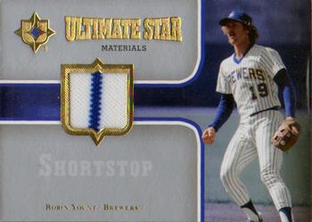 2007 Upper Deck Ultimate Collection - Ultimate Star Materials #SM-RY Robin Yount Front