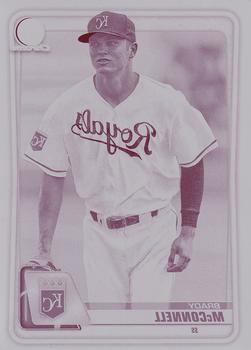 2020 Bowman - Chrome Prospects Printing Plate Magenta #BCP-54 Brady McConnell Front