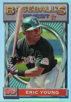 1993 Finest - Refractors #48 Eric Young Front
