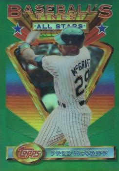1993 Finest - Refractors #106 Fred McGriff Front