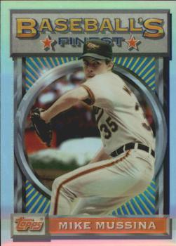 1993 Finest - Refractors #157 Mike Mussina Front