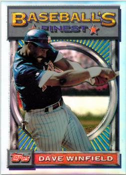 1993 Finest - Refractors #162 Dave Winfield Front