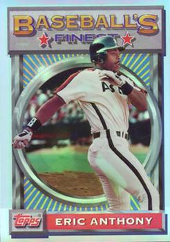 1993 Finest - Refractors #179 Eric Anthony Front