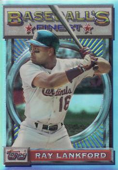 1993 Finest - Refractors #187 Ray Lankford Front