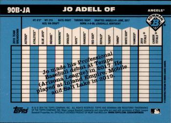 2020 Bowman - 1990 Bowman #90B-JA Jo Adell Back