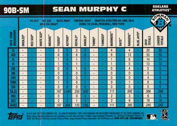 2020 Bowman - 1990 Bowman #90B-SM Sean Murphy Back