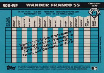 2020 Bowman - 1990 Bowman #90B-WF Wander Franco Back