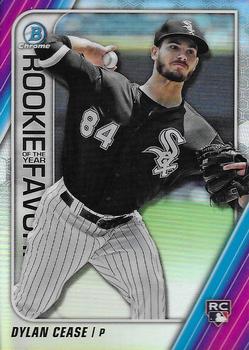 2020 Bowman - Chrome Rookie of the Year Favorites #ROYF-DC Dylan Cease Front