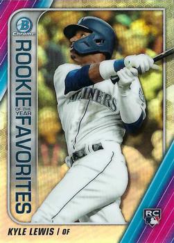 2020 Bowman - Chrome Rookie of the Year Favorites #ROYF-KL Kyle Lewis Front