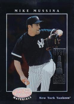2001 Leaf Certified Materials - Chicago Collection #45 Mike Mussina Front